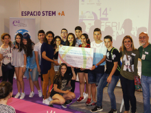 EI cicCartuja entrega sus premios en la XIV Feria de la Ciencia